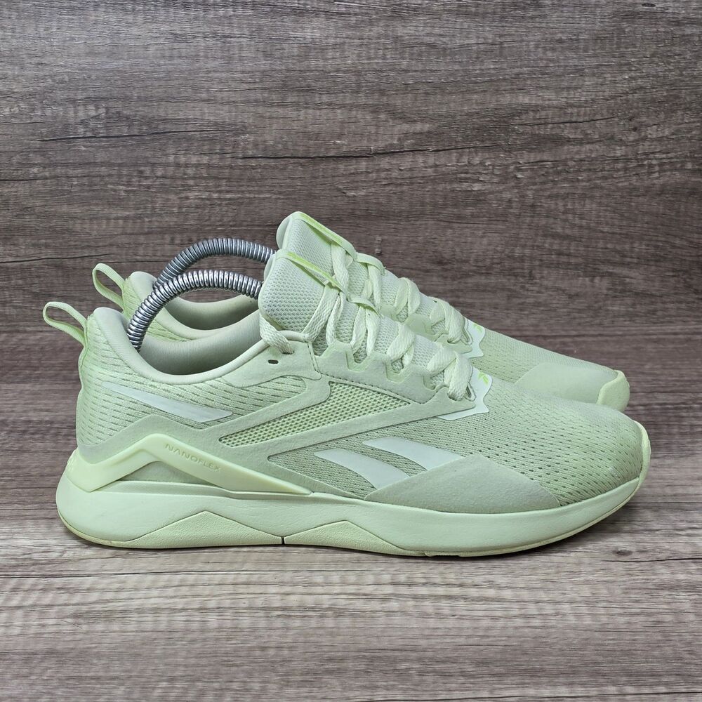 Reebok Nanoflex TR 2.0 Women's Size 8 Lime Green Training Shoes 100033773